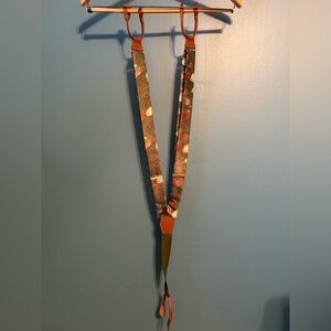 Floral Patterned Suspenders